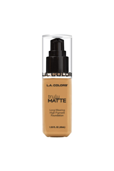 Тональный крем La Colors Truly Matte - Golden Beige 40ml - 3