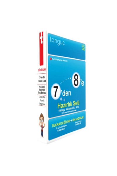 Tonguç Academy 7th to 8th Grade Preparation Set - 1