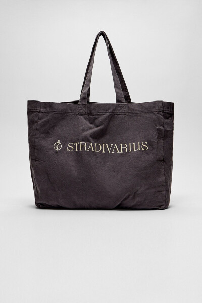 Tote bag with faded effect - 1