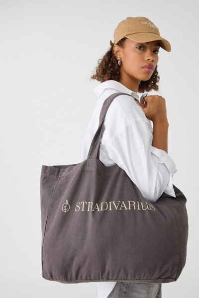 Tote bag with faded effect - 2