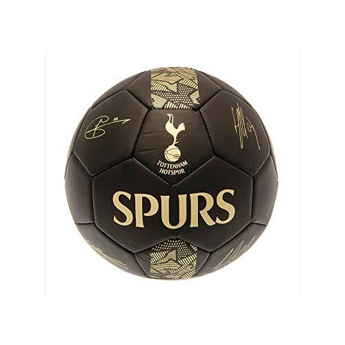 Tottenham Hotspur FC Phantom Signature Futbol To'pi (1) (Qora/Oltin) - 1