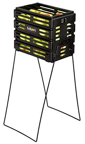 Tourna Ballport Tennis Ball Hopper Holds 80 Balls, Durable and Lightweight - 4