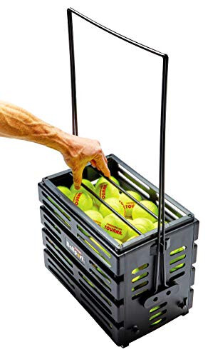 Tourna Ballport Tennis Ball Hopper Holds 80 Balls, Durable and Lightweight - 5