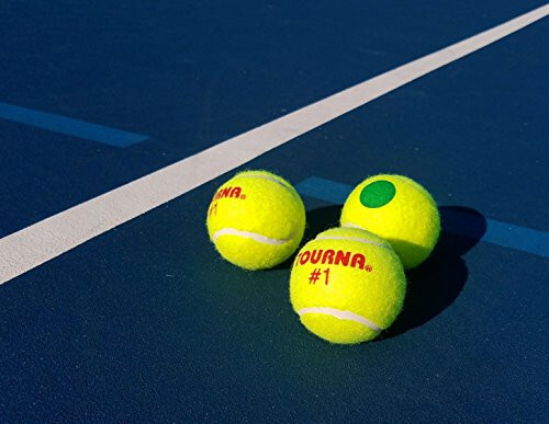 Tourna Yeşil Nokta Düşük Sıkıştırma Tenis Topları - 6