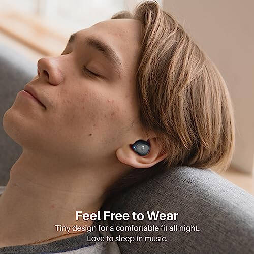 TOZO A1 Mini Wireless Earbuds Bluetooth 5.3 in Ear Light-Weight Headphones Built-in Microphone, IPX5 Waterproof, Immersive Premium Sound Long Distance Connection Headset with Charging Case, Black - 13