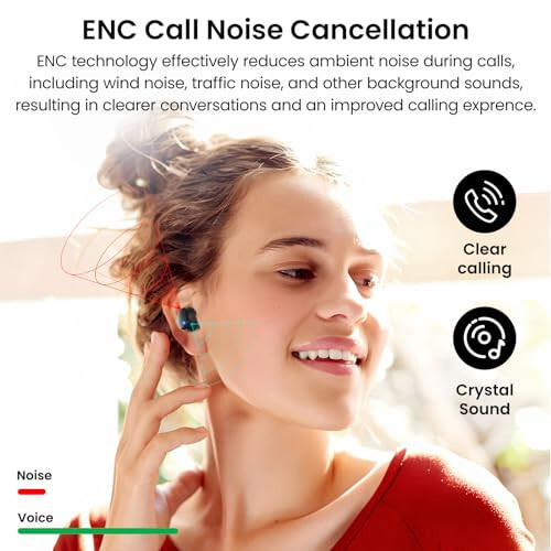 TOZO T12 (Compact Ergonomic Edition) Wireless Earbuds Bluetooth 5.3 Headphones, Call ENC Noise Cancelling Mic, 55Hrs Playtime App Customize EQ IPX8 Waterproof LED Digital Display Premium Sound Headset - 7