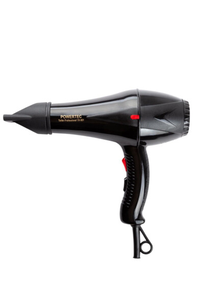 Tr-901 Turbo Professional Hair Dryer + Barber Blow Dryer Brush - 8