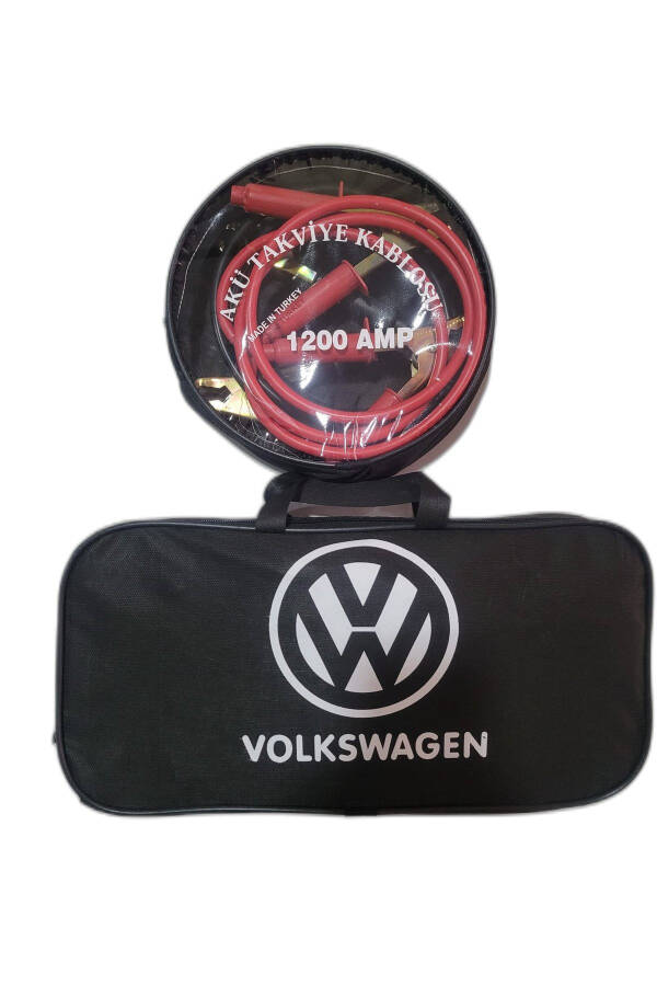 Traffic Set Volkswagen Special Car Bagged Traffic Set Tüvtürk Compatible Battery Booster Cable 1200 Amp - 1