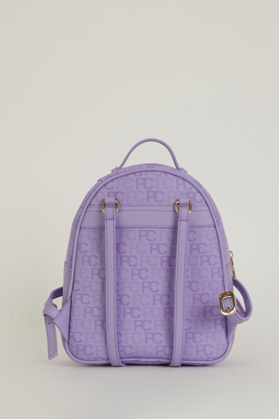 Tramli Alphabet Lavender Women's Backpack 05PO22Y1541 - 4