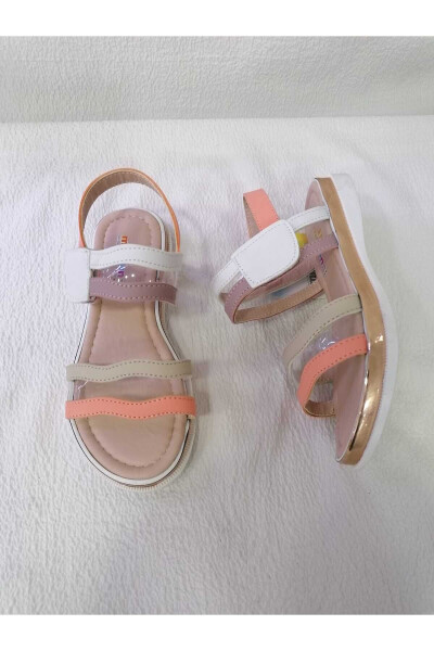 Transparent Colored Girl Sandals - 3