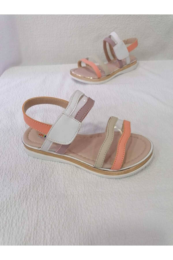 Transparent Colored Girl Sandals - 5