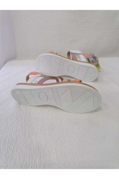 Transparent Colored Girl Sandals - 8