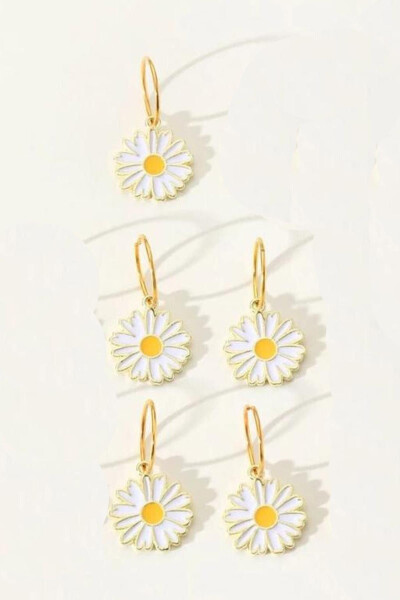 Trend Daisy Hair Clip Set - 2