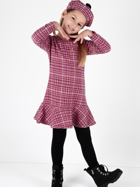 Trend Dress with Hat and Ruffles for Girls Ak2200 - 1