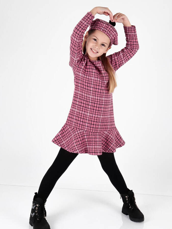 Trend Dress with Hat and Ruffles for Girls Ak2200 - 7