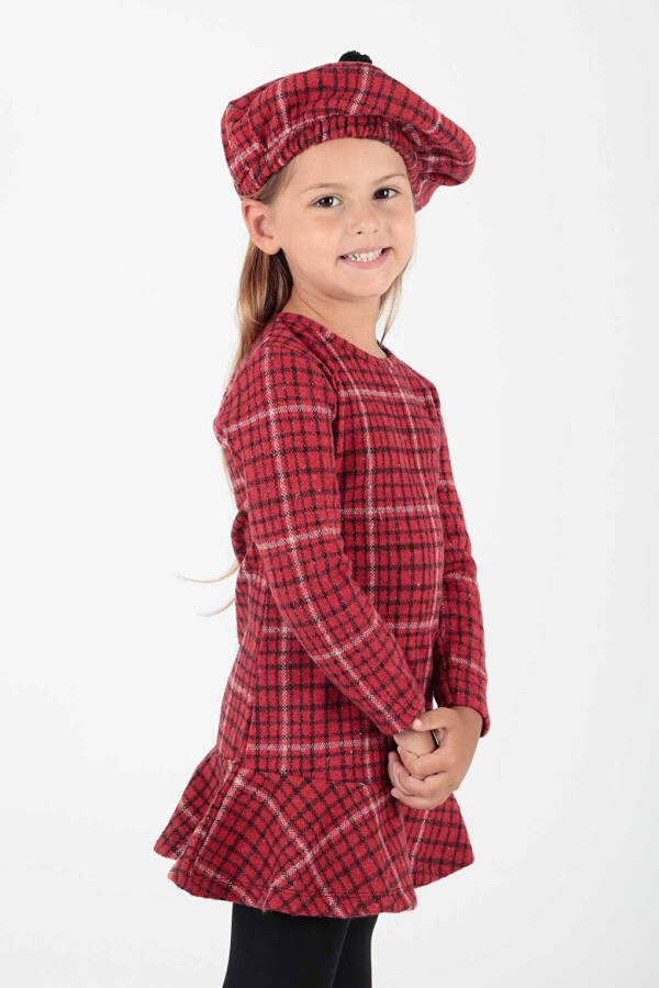 Trend Voluminous Dress with Hat for Girls Ak2200 - 3