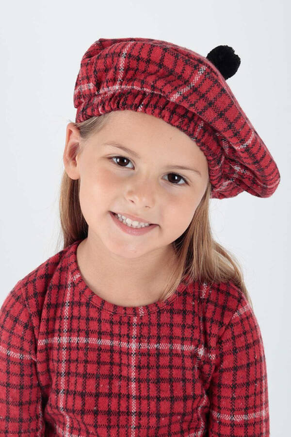 Trend Voluminous Dress with Hat for Girls Ak2200 - 4