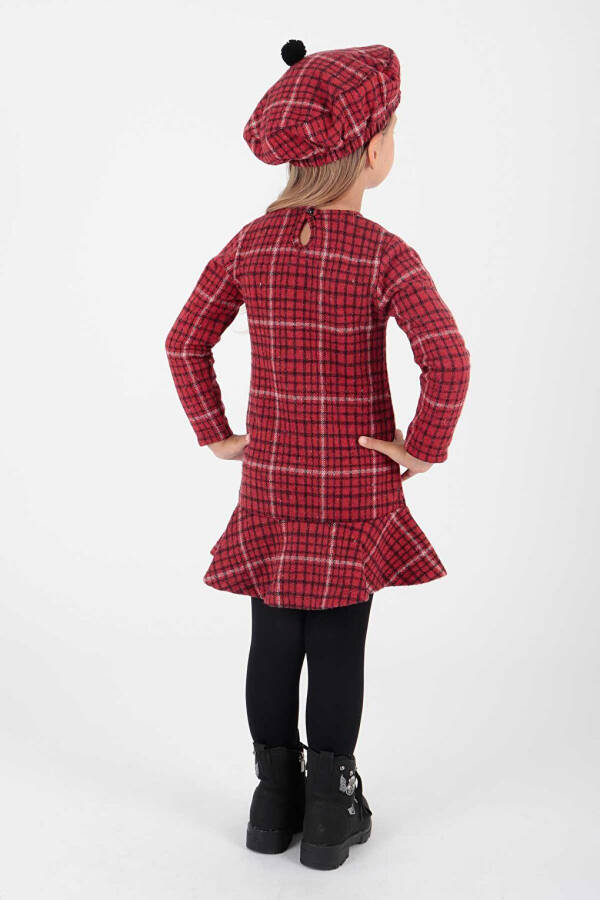 Trend Voluminous Dress with Hat for Girls Ak2200 - 5