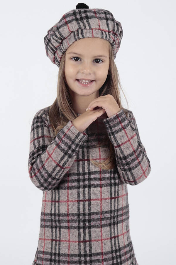 Trend Voluminous Dress with Hat for Girls Ak2200 - 4