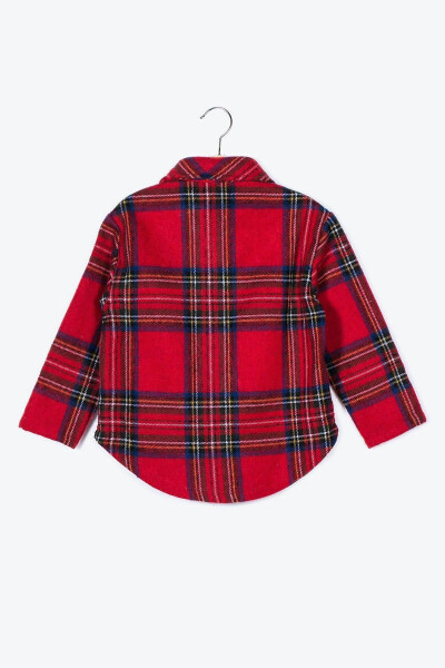 Trendless Kids Lumberjack Shirt - Long Sleeve Patterned Shirt - 4