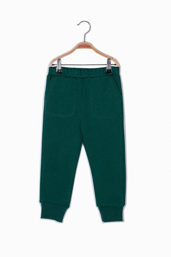 Trendless Pocket Detail Sweatpants - Unisex Elastic Cuff Sweatpants Pajama - 2