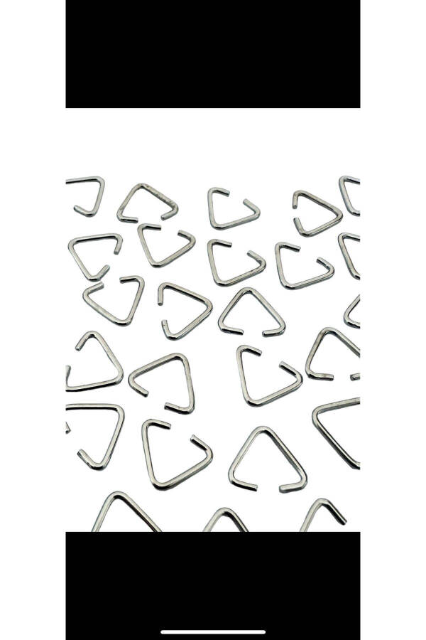 TRIANGULAR CONNECTING FITTING (100 pcs) Silver - 16