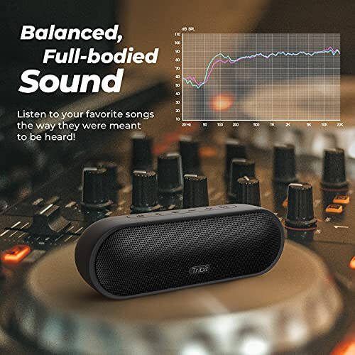 Tribit MaxSound Plus Ko'chma Bluetooth Karnay, 24Vt Baland Ovoz, Istisnoiy XBass, 20 soat Davom Etuvchi, IPX7 Su O'tkazmaydigan, USB-C, Partiya Uchun TWS, Tashqi - 3