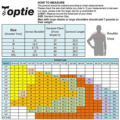 Трикотажный жилет TopTie для мужчин из 100% хлопка - 10