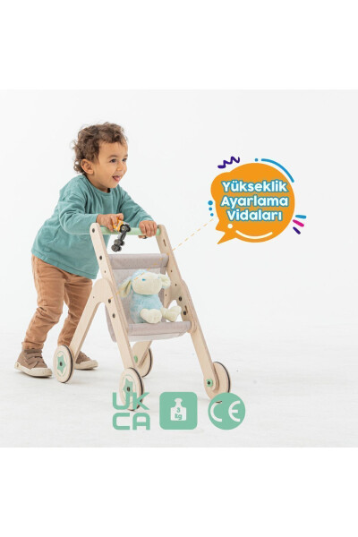 Trio Stroller | Walker - Toy Stroller - 4