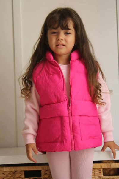 TUDE KIDS Waterproof Puffer Vest - 1