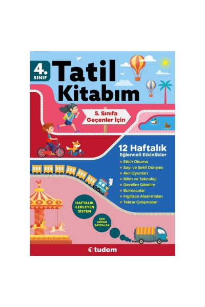 Tudem 4. Sınıf Tatil Kitabım (5. SINIFA GEÇENLER İÇİN) - 1