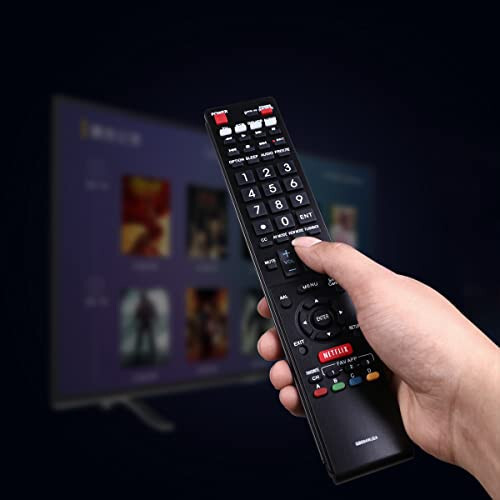 Tüm Sharp Marka TV, Akıllı TV, Aquos TV için Yeni Evrensel TV Uzaktan Kumanda - 4