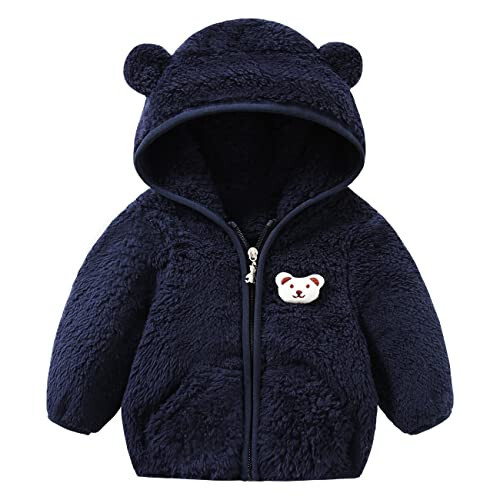 Tumaron Baby Boy Fleece Jacket Girl Winer Clothes Coat Toddler Boy'S Clothing Sweater - 1