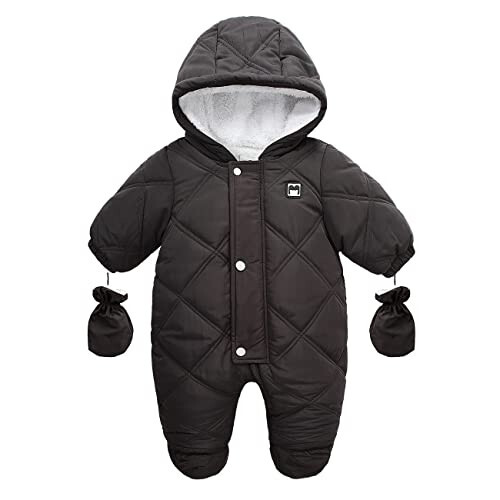 Tumaron Baby Boy Snowsuit Infant Girl Winter Clothes Toddler Jumpsuit Coat Jacket Outfit - 1