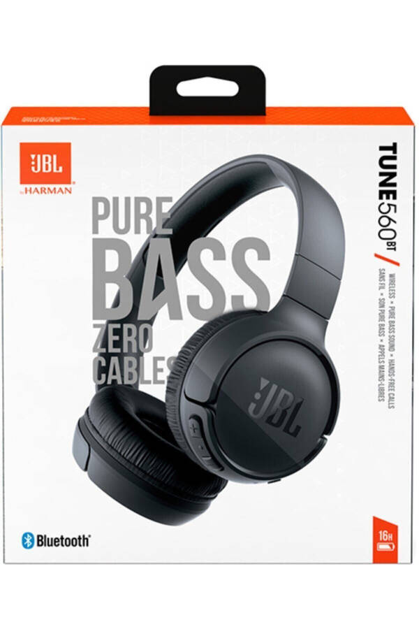 Tune 560bt Black Wireless Bluetooth Over-Ear Headphones - 21