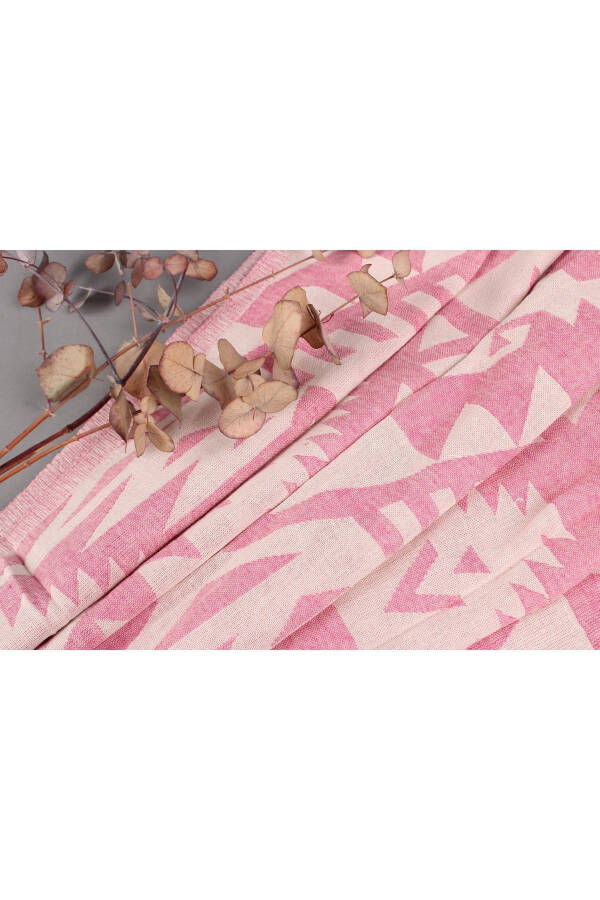 Turkish Towel Pink Bath Towel Gift Towel 100x190 Cm Cotton Towel Bulk Order Towel - 5