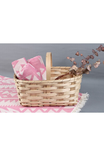 Turkish Towel Pink Bath Towel Gift Towel 100x190 Cm Cotton Towel Bulk Order Towel - 7