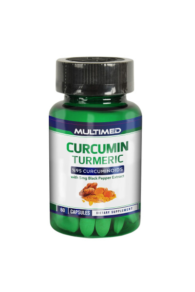 Turmeric Extract Curcumin 60 Capsules - 1