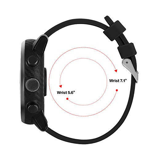 Turnwin 18mm 20mm 22mm Ширина Силиконовый Быстрый Сброс Запястный Ремешок Замена Спортивных Ремней Браслет Часовой Ремешок Женский Мужской Ремешок с Штифтами Быстрого Сброса для Смарт-часов - 2