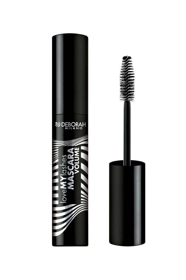 Тушь для ресниц Milano Love My Lashes с экстра объемом, черная - 10