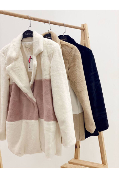 Two-Tone Plush Jacket - 3