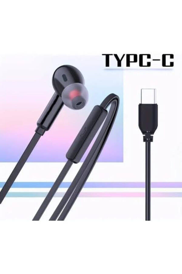 Type-C 15/15 Plus/15 Pro/15 Pro Max Samsung/Xiaomi/Oppo/Huawei Uyumlu Kulaklık Bluetooth Gerektirmez - 4