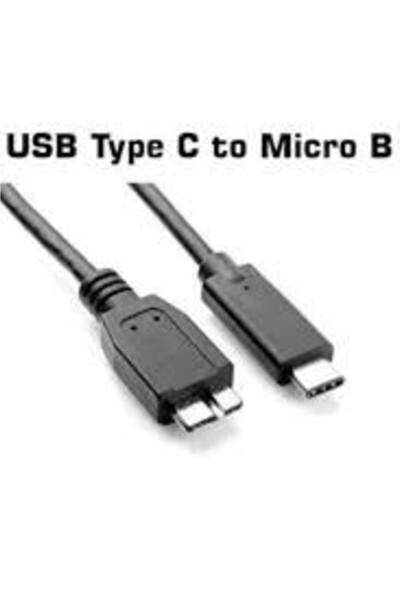 Type-C USB 3.0 Hard Drive Connecting Cable 1 Meter Type-C Micro B Cable Typec USB 3.0 HDD Connecting Cable - 3