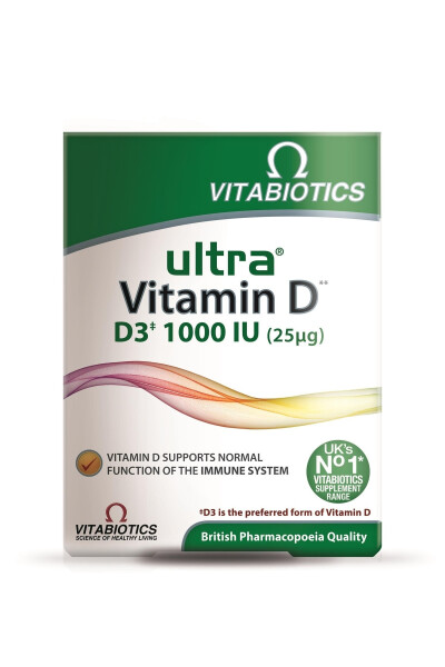 Ultra D3 Vitamini 1000 IU 96 Kapsül - 8