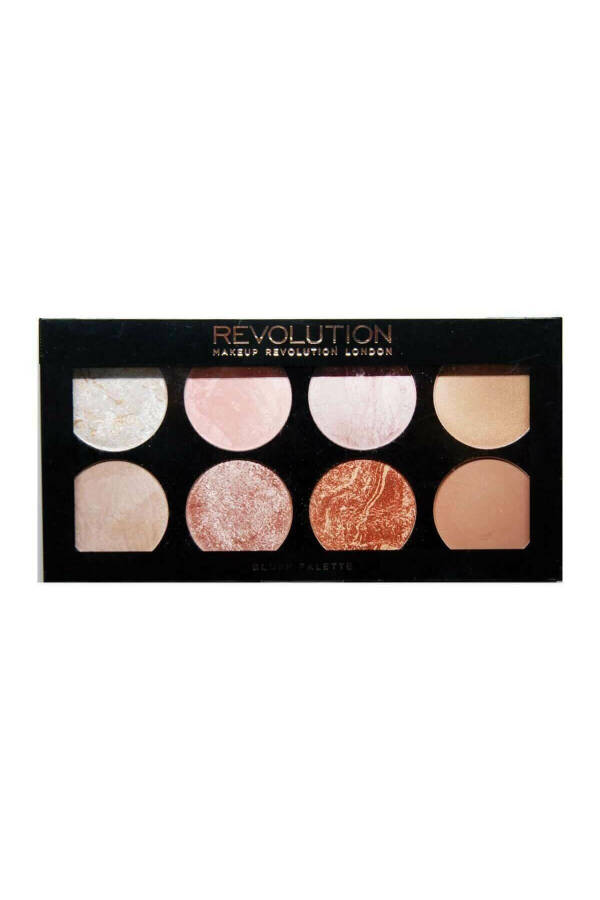 Ultra Golden Sugar 8-Color Blush Palette with Pink - 6