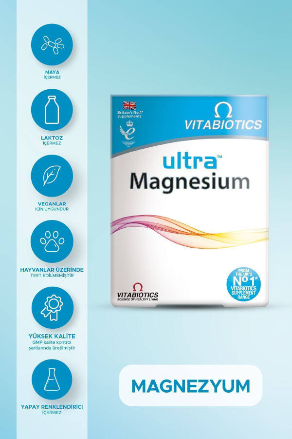 Ultra Magnesium 60 Tablets - 5