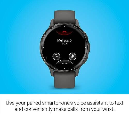 Умные часы Garmin Venu 3S Slate с безелем из нержавеющей стали, 1,2-дюймовым AMOLED-дисплеем с сенсорным экраном, 41 мм корпусом цвета серого камня и силиконовым ремешком - 6