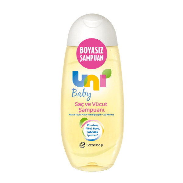 Uni Baby Hair and Body Shampoo 200ml - 1