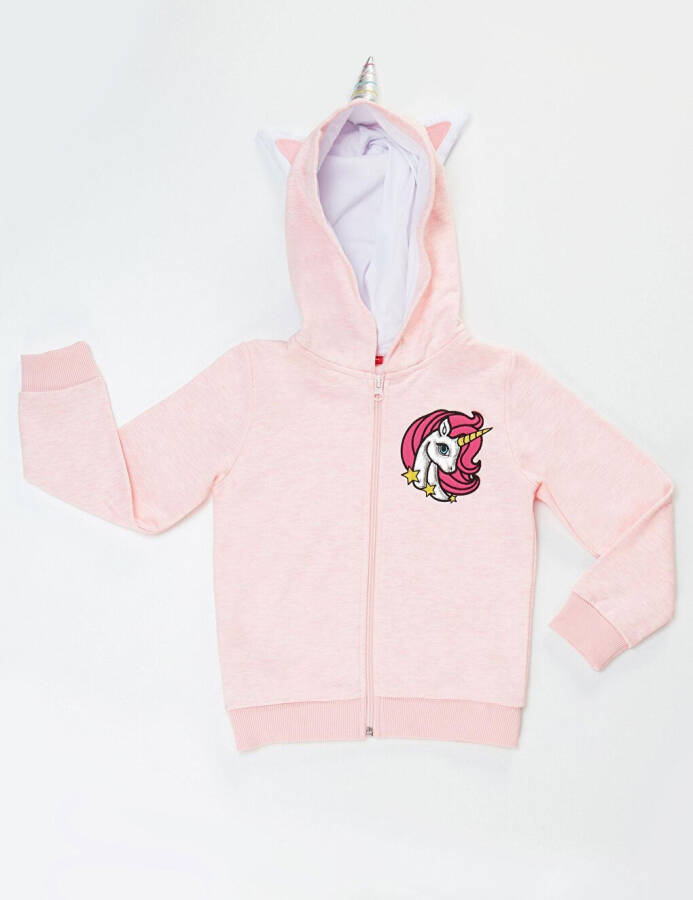 Unicorn Hoodie for Girls - 7