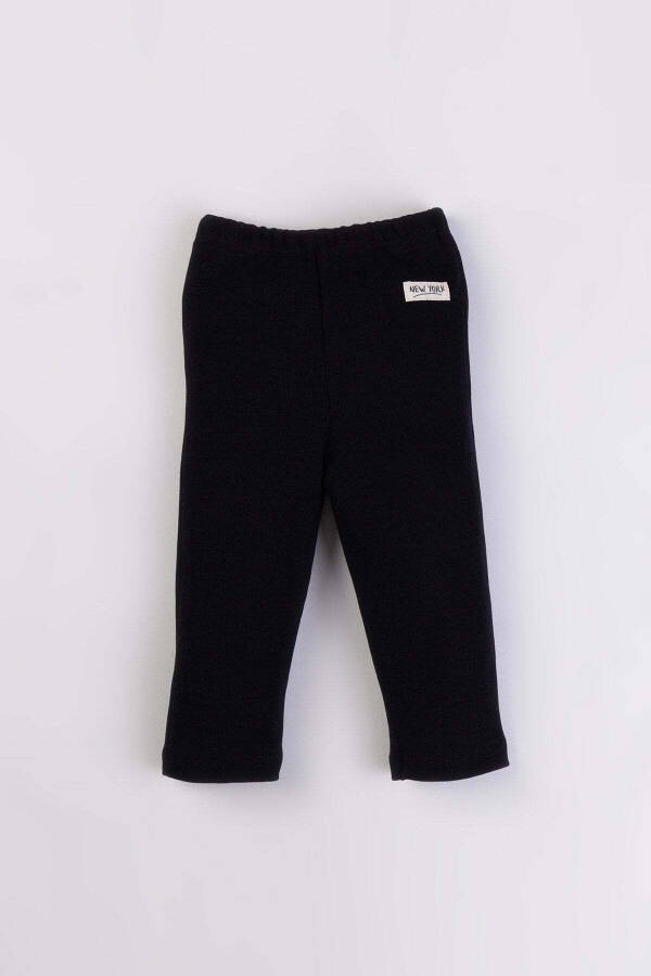 Unisex Baby Leggings with Elastic Reinforced Waistband - 1